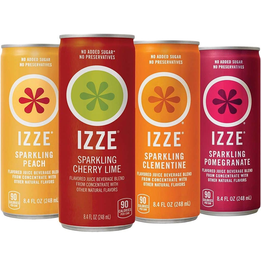 IZZE Sparkling Juice, Contains 70% Juice And Sparkling Water!