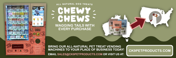 Chewy Chews Dog Treat Vending Machines