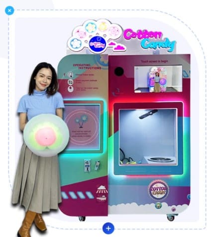 Cotton Candy Vending  Machine