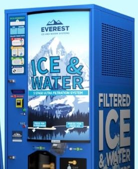 Everest Ice and Water vending machine