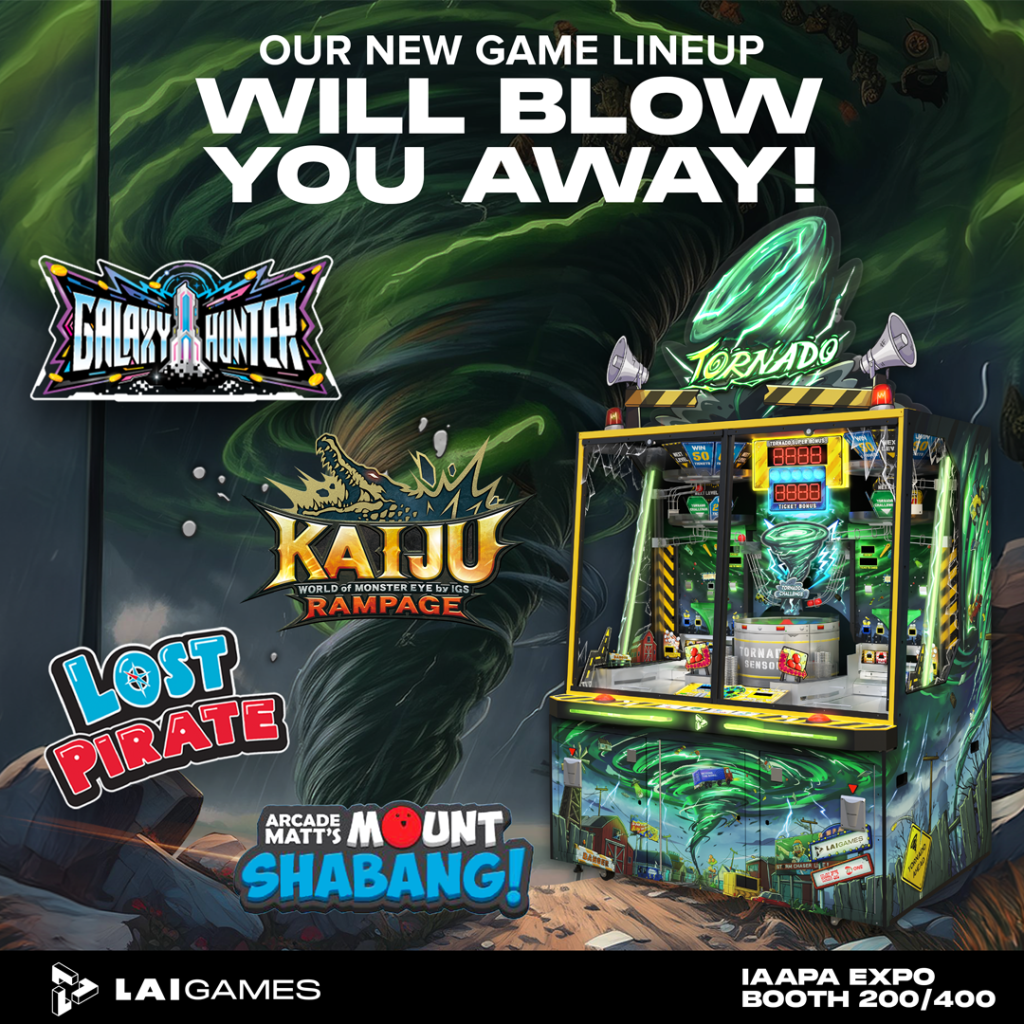 LAI Games to Unveil Five Exciting New Titles at IAAPA Expo 2024