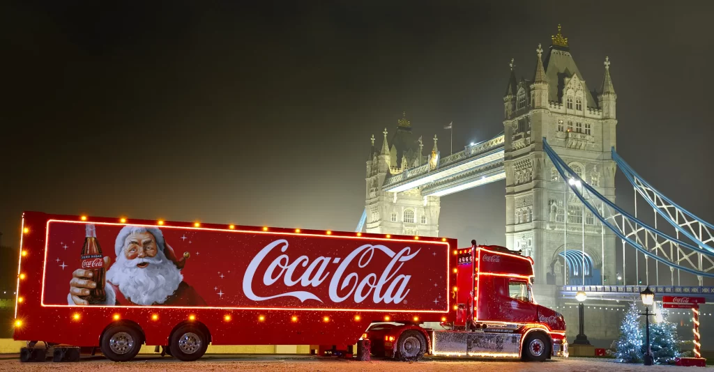 Coca-Cola Christmas Truck Tour Great Britain 2024