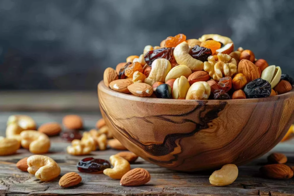 Mixed Fruit and Nuts Snack