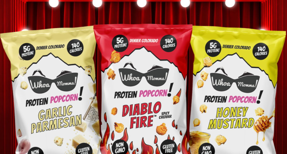 Whoa Momma! Protein Popcorn